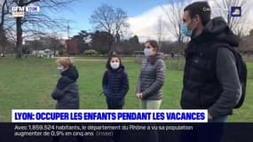 Lyon: entre la crise sanitaire et le froid, pas toujours facile d'occuper les enfants