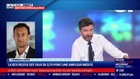 Yannick Lopez  (OFI AM) : La BCE relève ses taux de 0,75 point, une ampleur inédite - 08/09