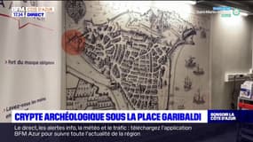 Nice: une crypte archéologique sous la place Garibaldi