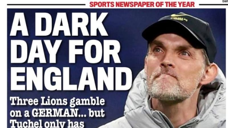 "Un jour sombre pour l’Angleterre": un tabloïd britannique dépité par la nomination de Tuchel comme sélectionneur des Three Lions