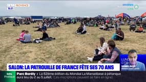 La Patrouille de France fête ses 70 ans à Salon-de-Provence