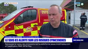 Var: le SDIS 83 alerte sur les risques d'incendies