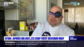 Lyon: victime d'un AVC, ce chef veut devenir Meilleur ouvrier de France