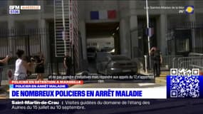 Policier écroué à Marseille: de nombreux agents en arrêt maladie pour exprimer leur soutien