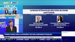 La femme et l'homme les plus riches du monde sont français