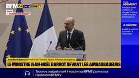 Les États-Unis, "des alliés avec lesquels nous ne sommes pas toujours alignés", assume Jean-Noël Barrot