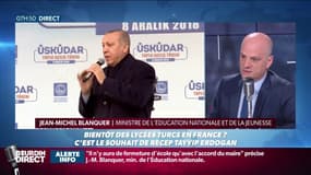 Lycées turcs en France? "Je dis non à Erdogan" : assène J.M. Blanquer