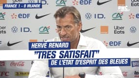 France 1-0 Irlande : Hervé Renard "très satisfait" de l'état d'esprit des Bleues