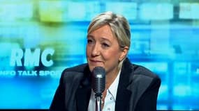 Marine Le Pen au lendemain du premier tour des municipales sur RMC.