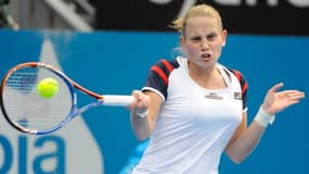 Jelena Dokic à Sydney, le 10 janvier 2021