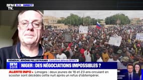 Niger: "Pour le moment, il n'est pas question que la France intervienne", affirme le général Jérôme Pellistrandi