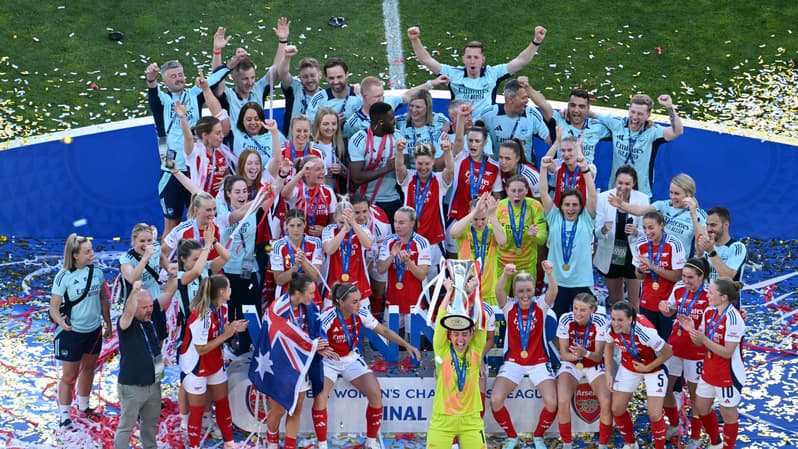 La finale de la Ligue des champions féminine, le 24 mai 2025.