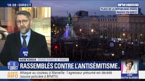 Le grand rabbin de France appelle à la "prise en compte d’une grande cause nationale contre l’antisémitisme"