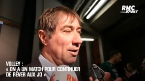 Volley : « On a un match pour continuer de rêver aux JO » estime Tillie