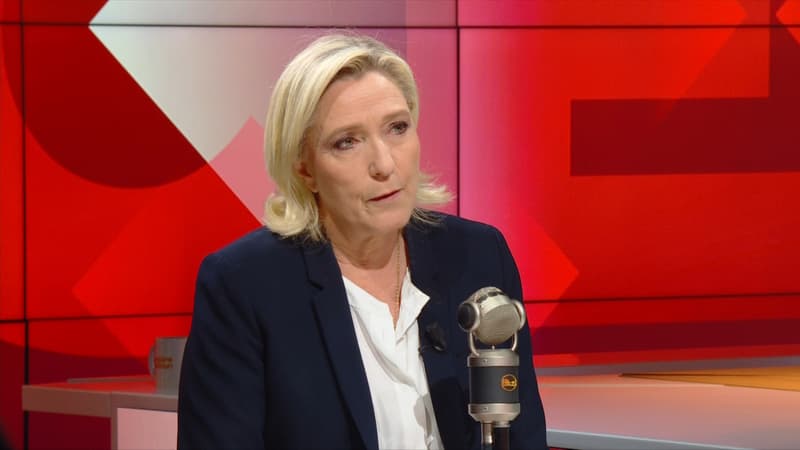 Regarder la vidéo Législatives: Marine Le Pen estime qu'une coalition 