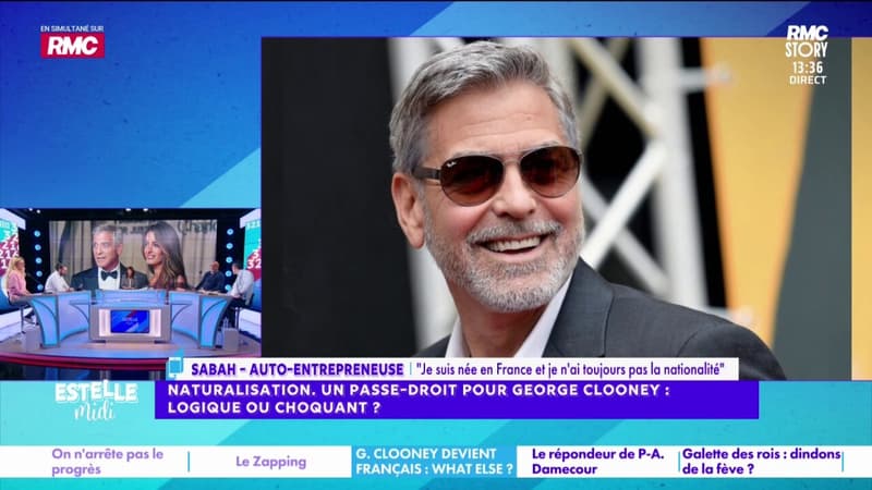 Naturalisation de Georges Clooney : "On me l'a refusée car j'avais des amendes de voiture en cours", témoigne Sabah