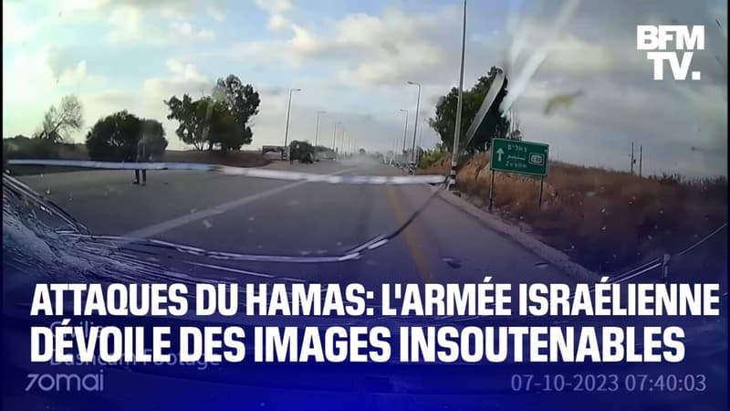 L'armée israélienne dévoile des images insoutenables des attaques du Hamas: le récit de notre reporter