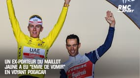 Tour de France : "J'ai eu envie de vomir", un ex-maillot jaune écoeuré par la victoire de Pogacar