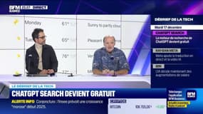 ChatGPT Search devient gratuit - 17/12