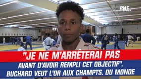 Judo : "Je ne m’arrêterai pas avant d’avoir rempli cet objectif", Buchard rêve de l’or aux championnats du monde