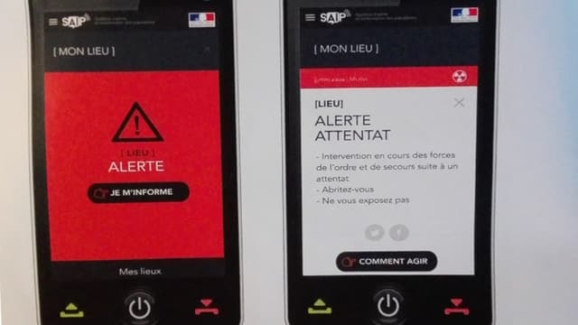Le ministère de l'Intérieur lance mercredi 8 juin une application mobile permettant d'être alerté en cas d'attentat.
