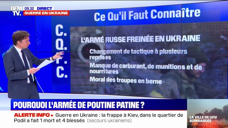 Guerre en Ukraine: pourquoi l'armée russe patine ?