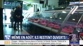 Même en août, ces commerçants ont choisi de rester ouverts