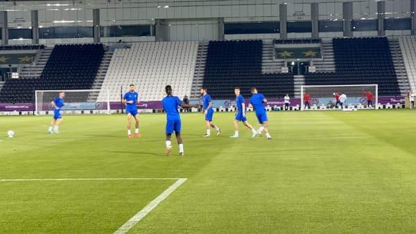 Camavinga a repris l'entraînement avec les Bleus.