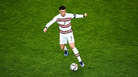 Cristiano Ronaldo lors du match entre l'Irlande et le Portugal, le 11 novembre