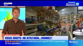 BFM Nord et vous: donner ses vieux jouets au lieu de les jeter