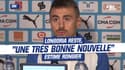  OM : Longoria reste, "une très bonne nouvelle" pour Rongier