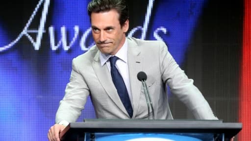 L'acteur Jon Hamm, personnage principal de la série Mad Men, le 8 août 2015 à Beverly Hills, en Californie