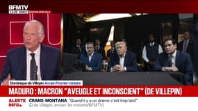 Venezuela: "Emmanuel Macron se soumet", estime Dominique de Villepin