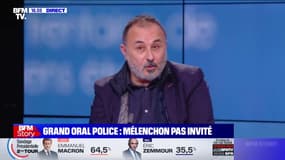 Yvan Assioma (Alliance Police): "Jean-Luc Mélenchon a un discours haineux anti-policier à chaque fois qu'il en a la possibilité"