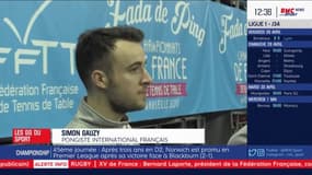 Tennis de table - Simon Gauzy : "C’était une semaine fantastique !"