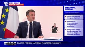 Transition écologique: "Le temps n'est plus aux annonces, il est à faire sur le terrain", affirme Emmanuel Macron