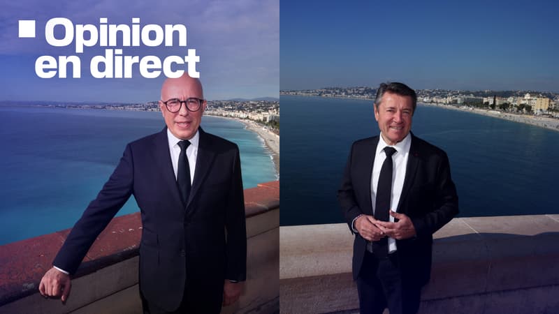 SONDAGE BFMTV. Municipales à Nice: Éric Ciotti donné vainqueur face à Christian Estrosi dans tous les scénarios
