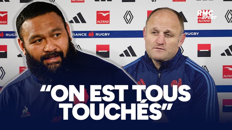 XV de France : "On est tous touchés", Servat ému par la fin de carrière inattendue d'Atonio