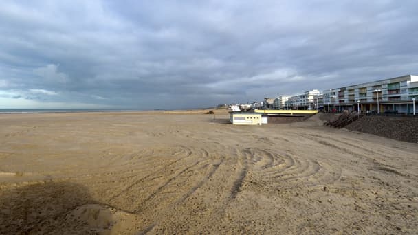La plage de Berck-sur-mer où le corps d'Adélaïde a été retrouvé.