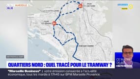 Marseille: quel tracé pour le tramway dans les quartiers Nord? 