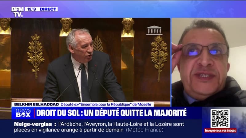 Restriction du droit du sol à Mayotte: le député, Belkhir Belhaddad quitte le groupe Ensemble