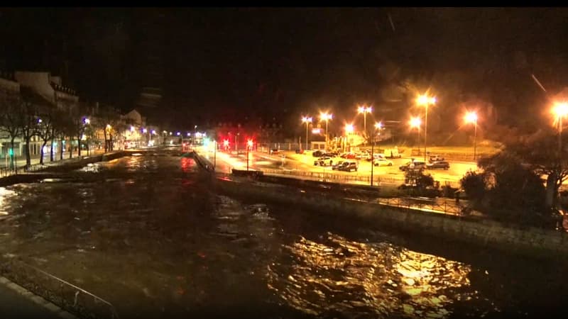 Un cours d'eau du Finistère placé en vigilance orange aux crues, le trafic SNCF perturbé