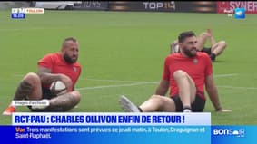 RCT-Pau : Charles Ollivon enfin de retour !