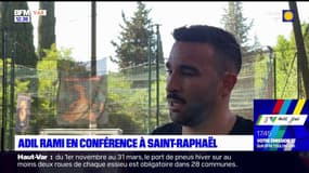 Saint-Raphaël: le footballeur Adil Rami en conférence le 12 décembre