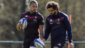 Gaël Fickou et Yoann Huget