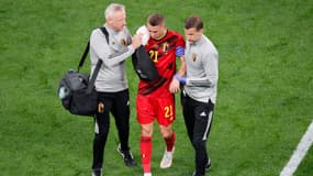 Timothy Castagne avec la Belgique