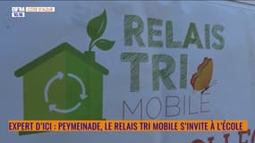 Expert d'ici : Peymeinade, le Relais Tri Mobile s'invite à l'école