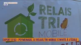 Expert d'ici : Peymeinade, le Relais Tri Mobile s'invite à l'école