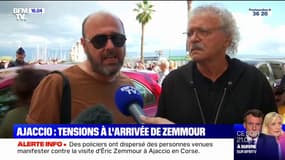 "Nous rejetons la xénophobie, le racisme et l’homophobie": des manifestants protestent contre la venue d’Éric Zemmour à Ajaccio