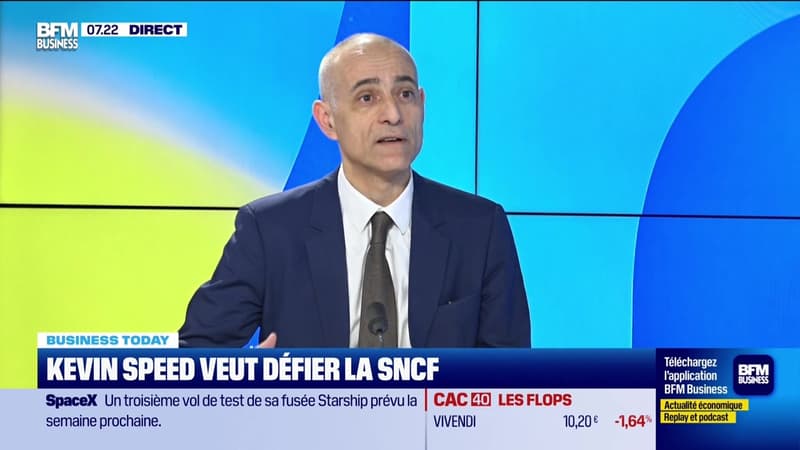 Laurent Fourtune (Kevin Speed) : Kevin Speed veut défier la SNCF - 07/03